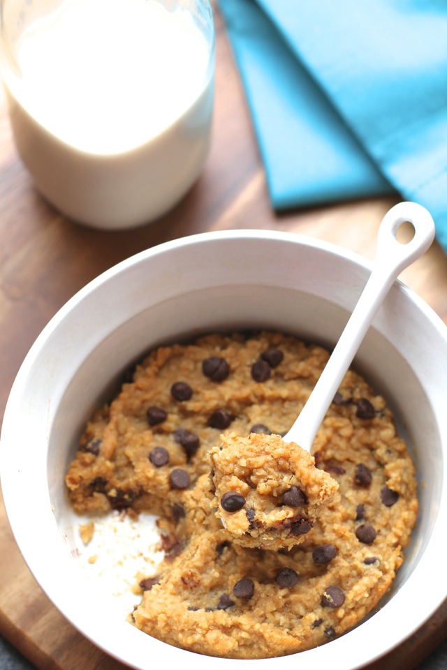 Oatmeal Cookie Dough Breakfast Bake