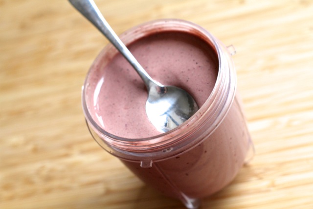 Thick Cocoa Berry Smoothie