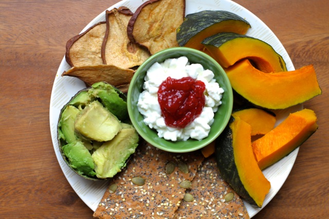 Avocado Snack Plate