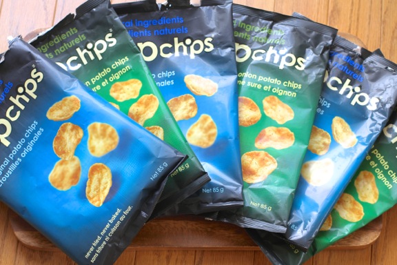 Empty Popchip Bags