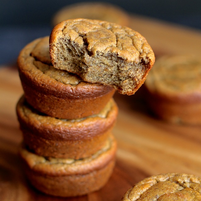 Flourless Banana Bread Muffins