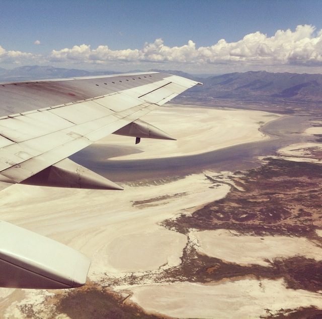 Flying In To SLC