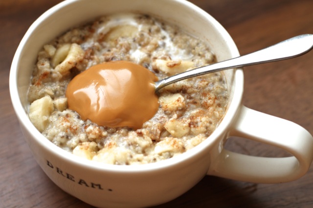 Almond Butter Oats