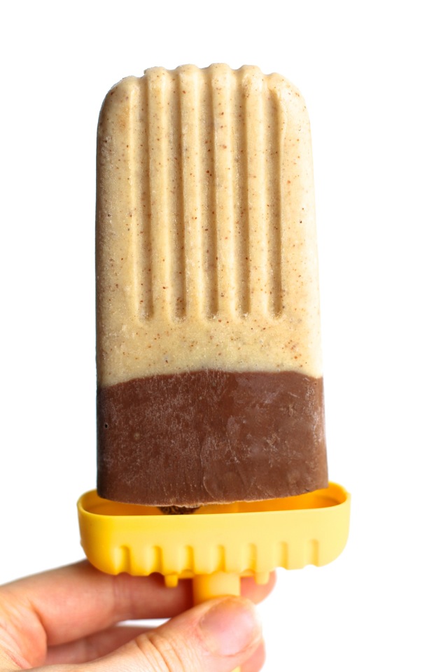 Cocoa Banana Nut Popsicles