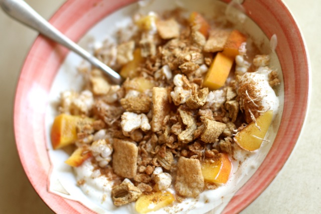 Cereal and Yogurt Mess