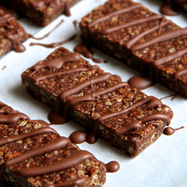 Chocolate Sunbutter Bars