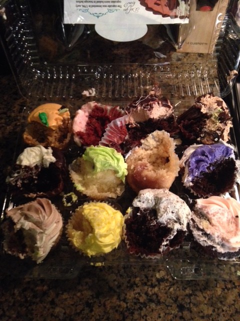 Demolished Cupcakes