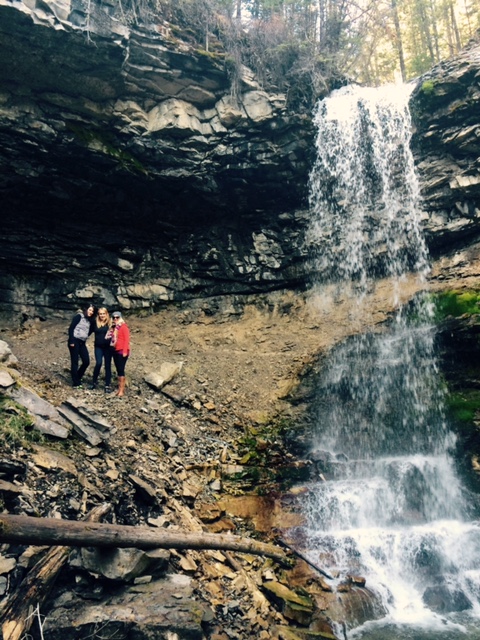 Girls at the Falls