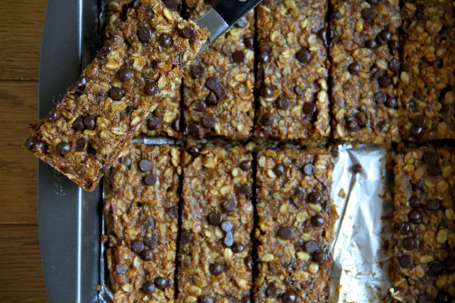 Pumpkin Granola Bars