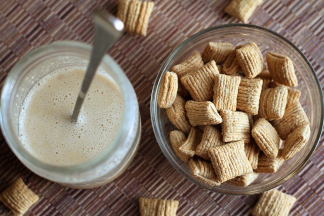 Smoothie and Cereal