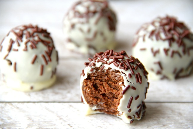 Chocolate Gingerbread Truffles