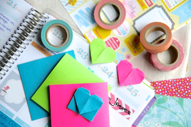 Post-It Hearts