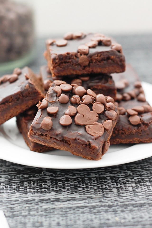 Greek Yogurt Chocolate Brownies