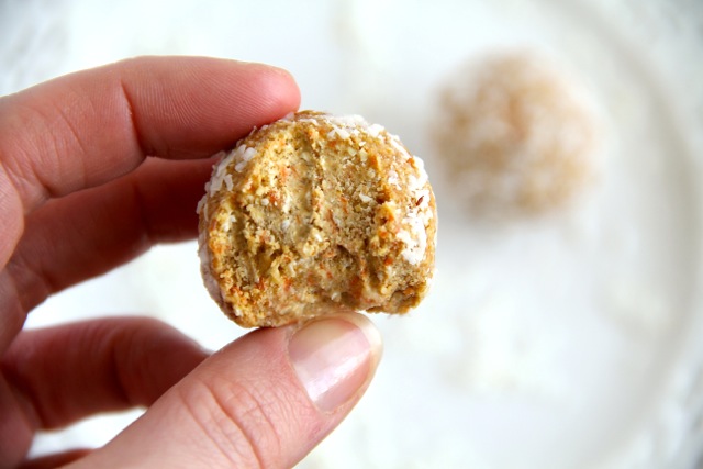 Carrot Cake Bites