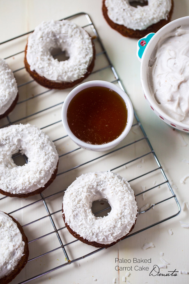 Carrot Cake Donuts