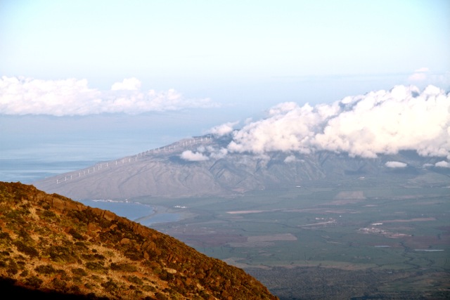 Driving Down from Haleakala