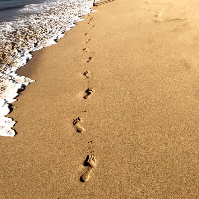 Footprints in the Sand