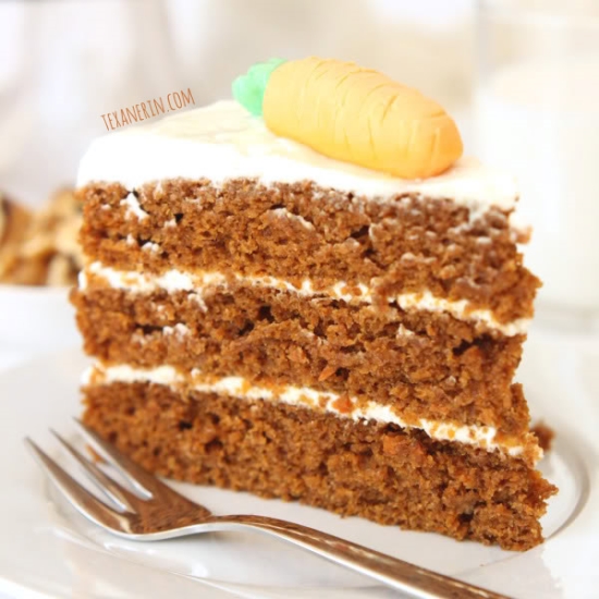 Whole Wheat Carrot Cake