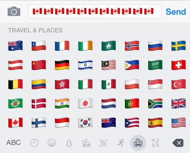 Canada Flag Emoji