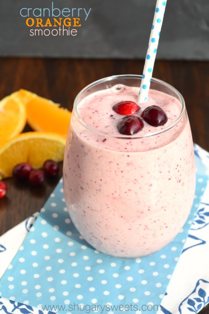 Cranberry Orange Smoothie