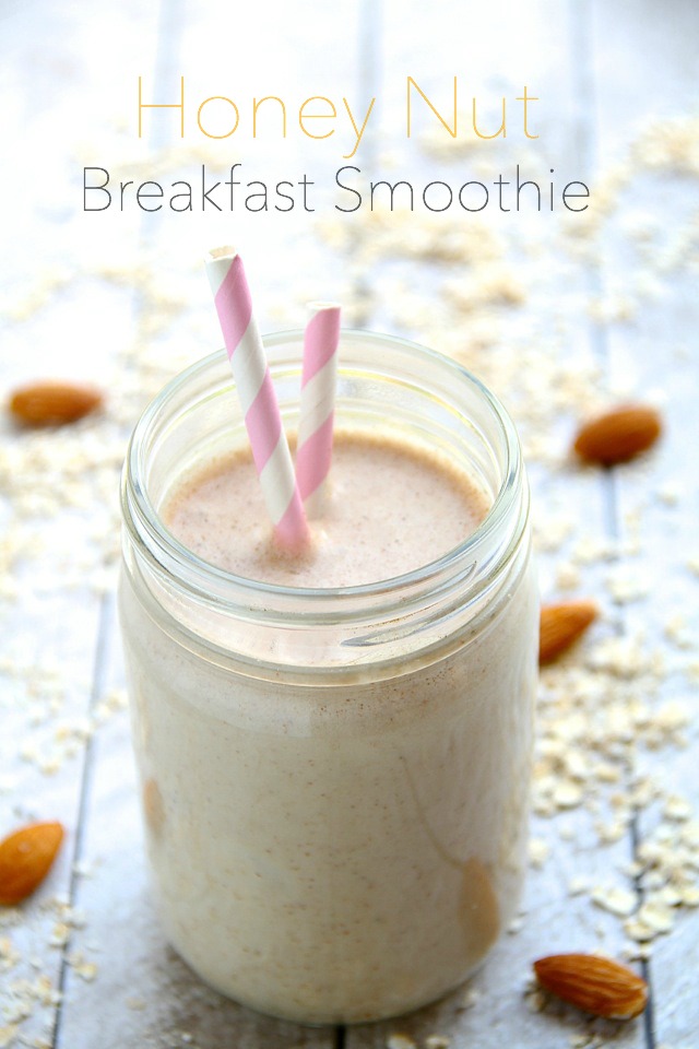 Nuts and Grains Breakfast Smoothie Recipe