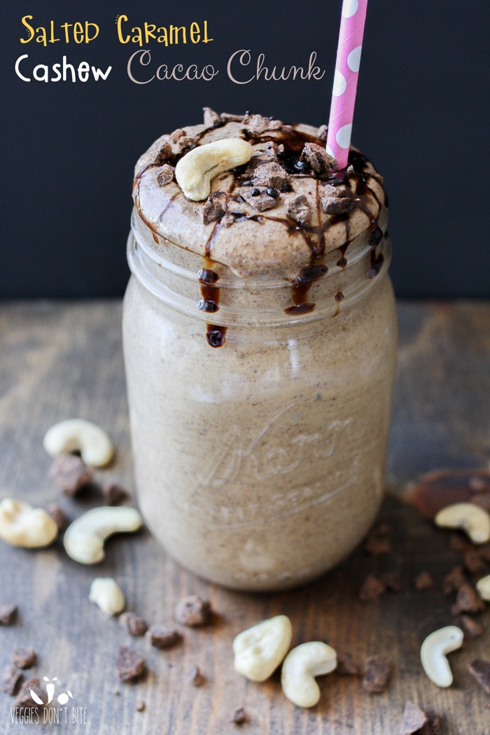 Salted Caramel Cacao Chunk Smoothie