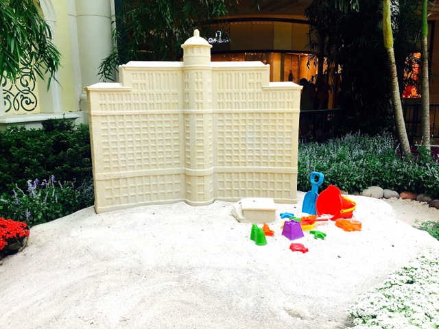 Bellagio Garden Sand Castle