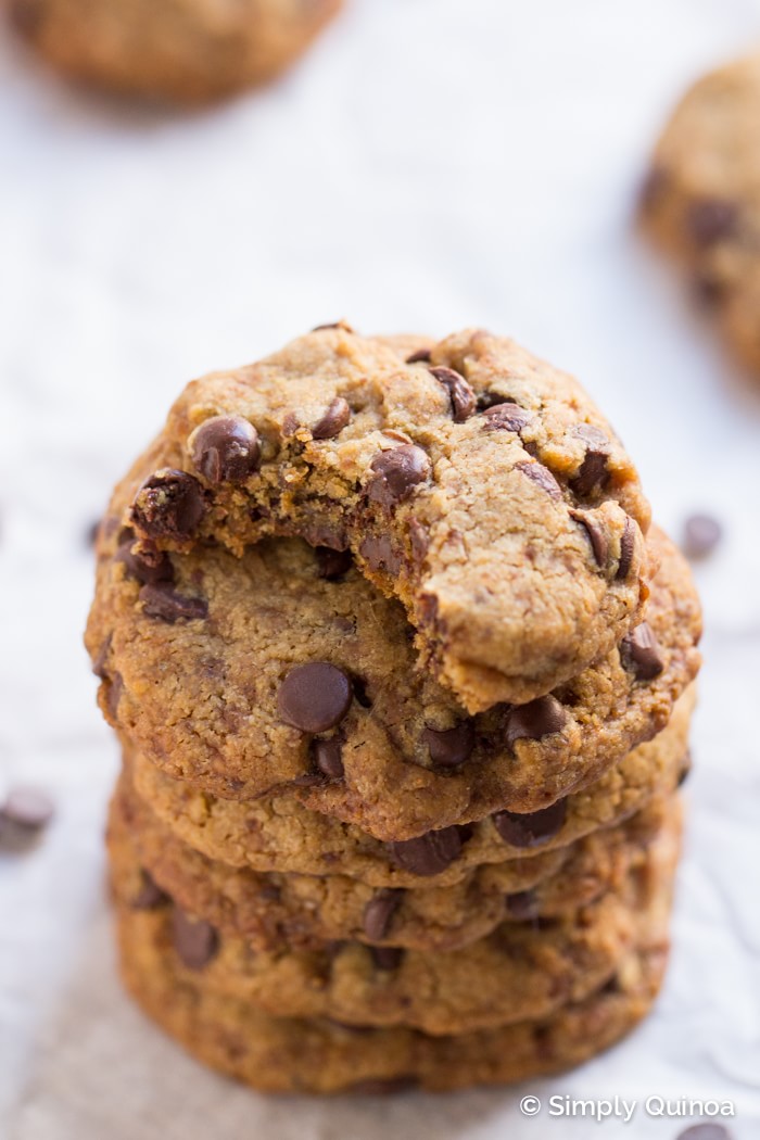 Coconut Oil Chocolate Chip Cookies