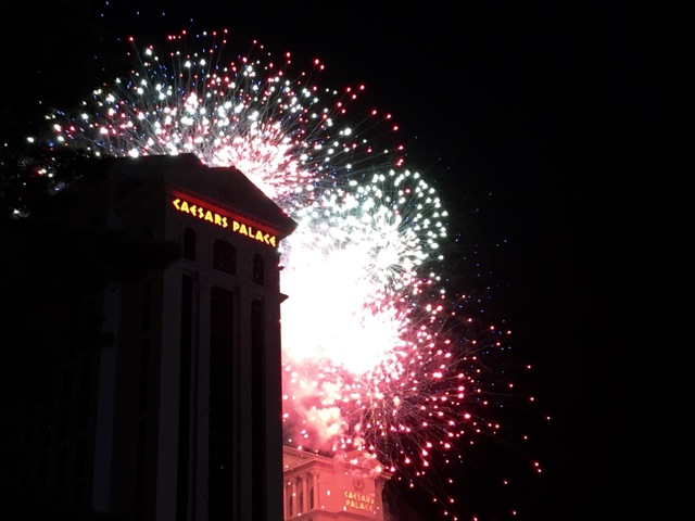 Vegas Fireworks