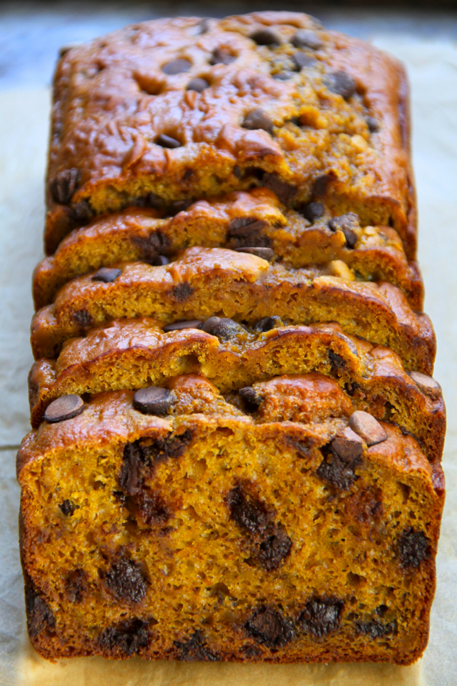 Greek Yogurt Pumpkin Banana Bread