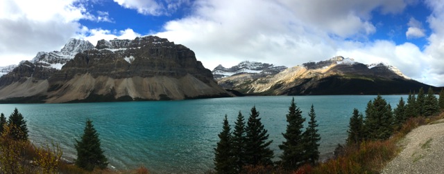 Panoramic Mountain Shot