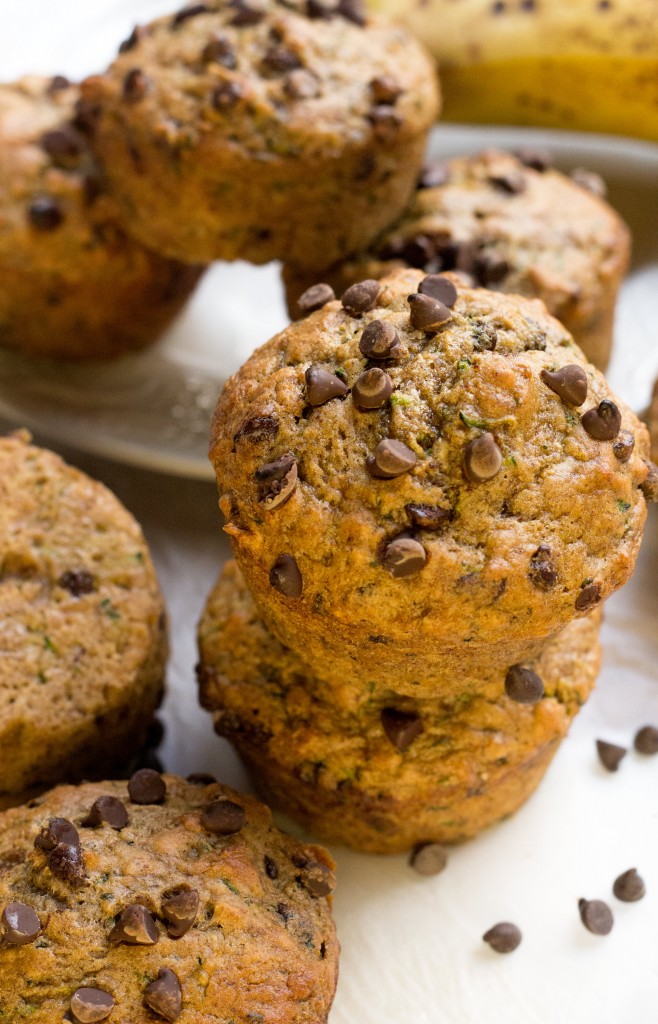 Banana Zucchini Muffins