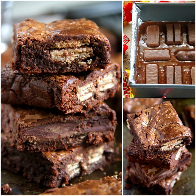 Candy Bar Brownies