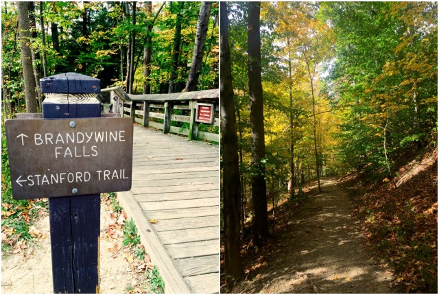 Hiking Brandywine Falls