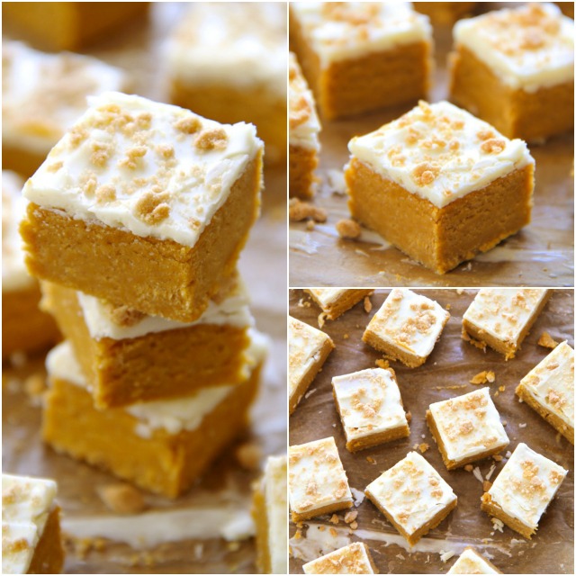 Pumpkin Cheesecake Bites