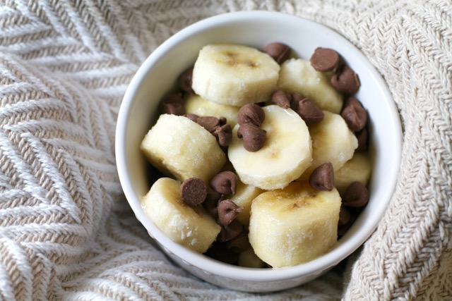 Frozen Banana Chocolate