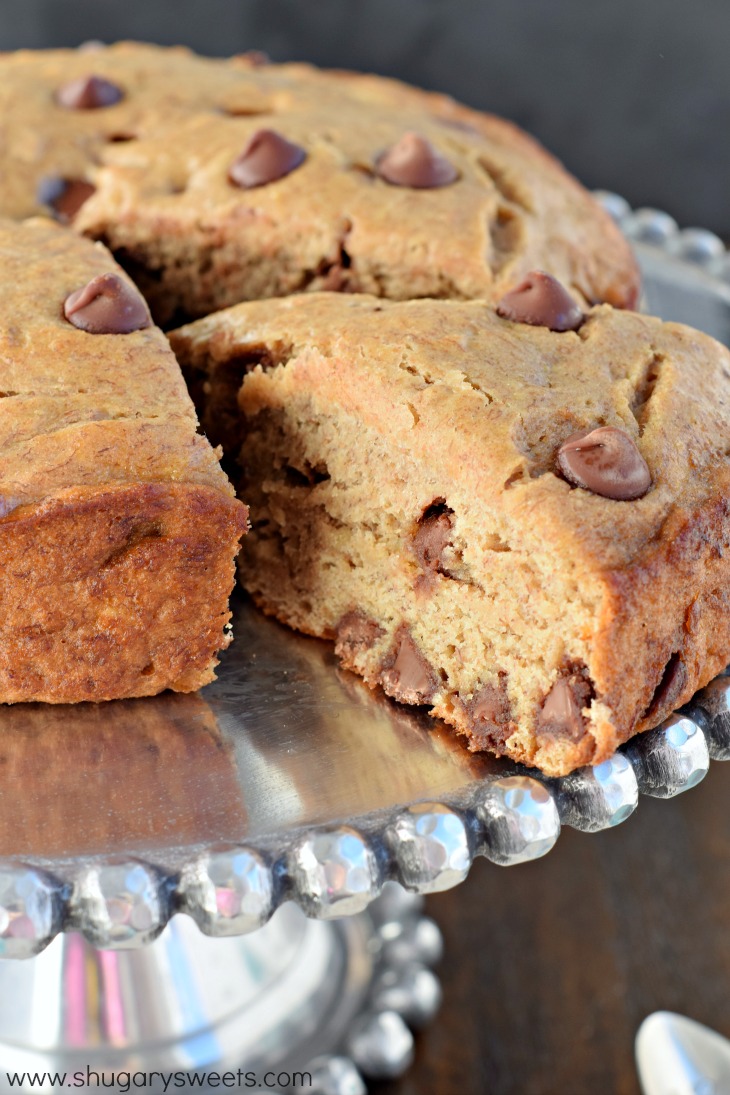 Banana Chocolate Chip Breakfast Cake