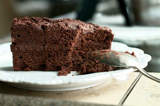 Chocolate Brownie Birthday Cake
