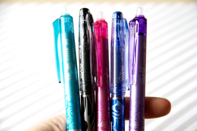 Frixion Gel Pens