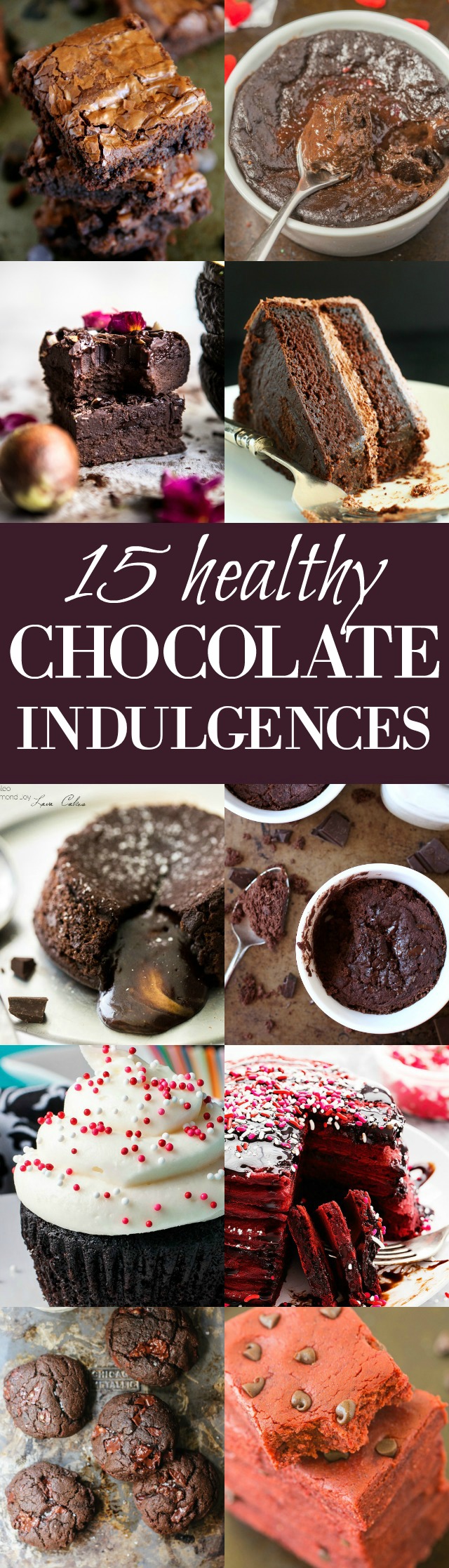 Satisfy those cocoa cravings with these chocolate indulgences that you'd never believe are healthy! | runningwithspoons.com