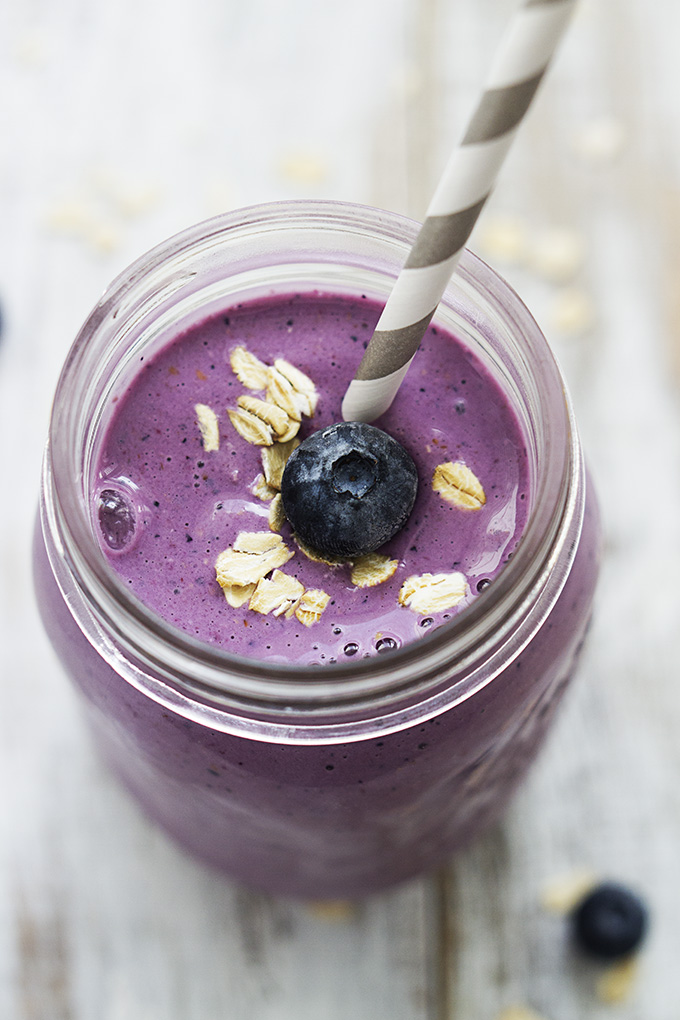 Berry Oat Smoothie