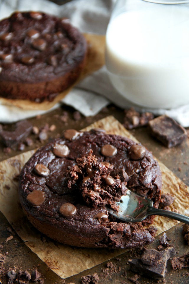 Deep Dish Double Chocolate Breakfast Cookies4