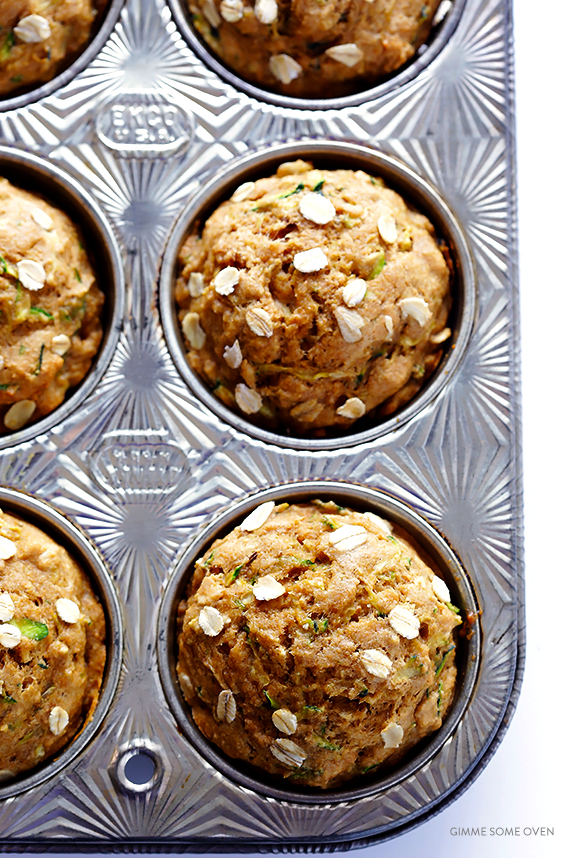 Healthy Zucchini Muffins