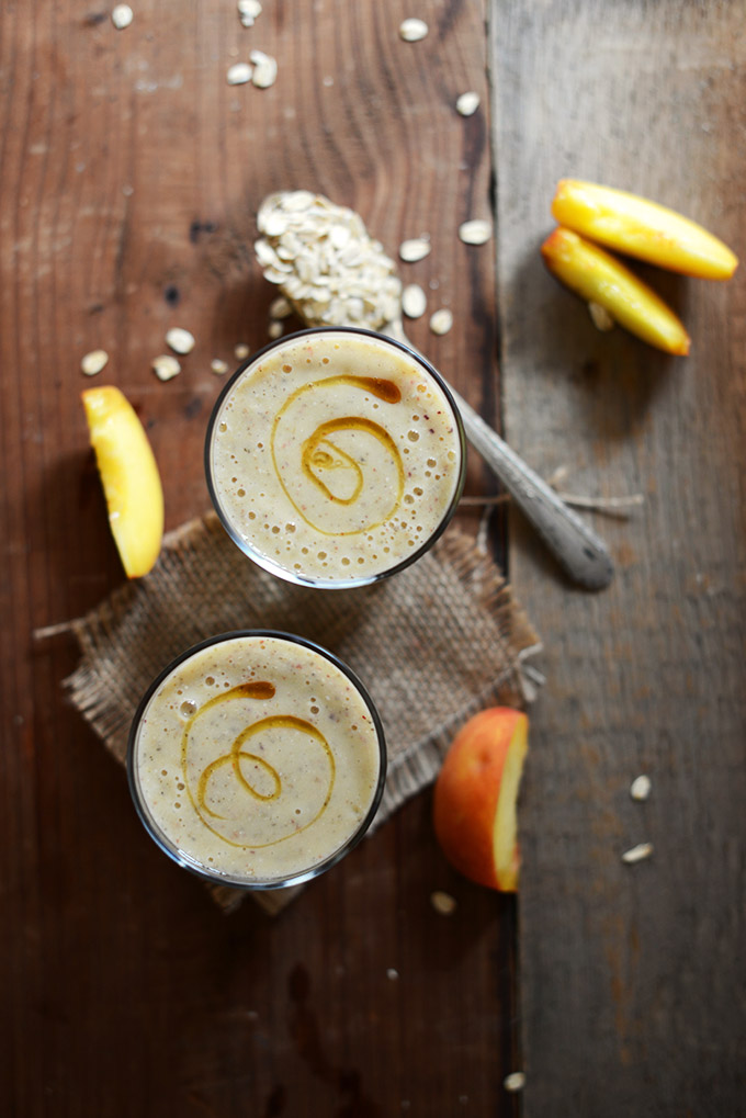 Peach Oat Smoothie