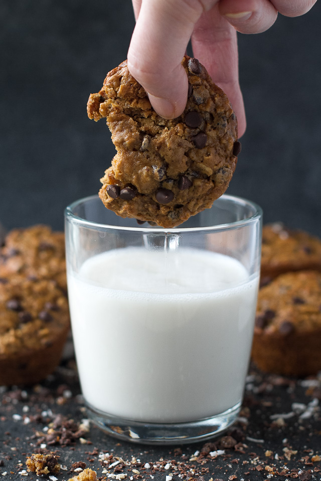 Chocolate Chip Oatmeal Cookie Muffins6