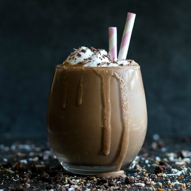 Frozen Hot Chocolate Smoothie