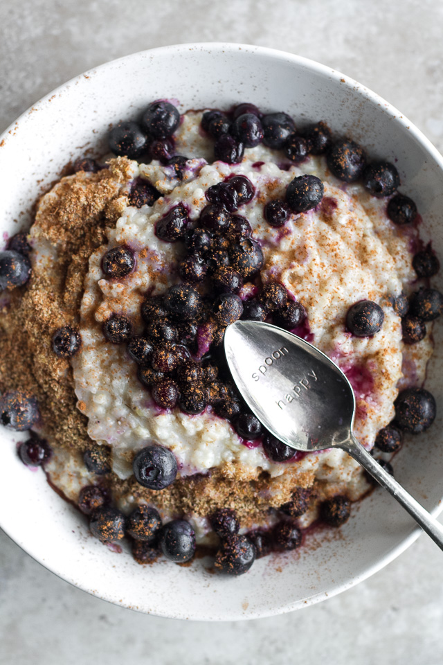 Blueberry Flax Oats