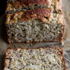 Greek Yogurt Banana Oat Bread-image