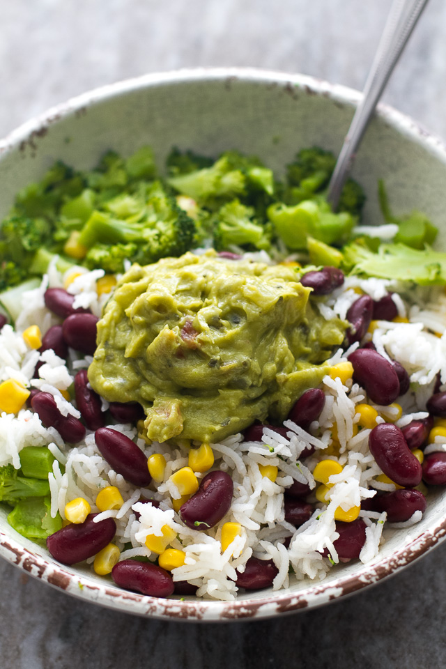 Homemade Burrito Bowl