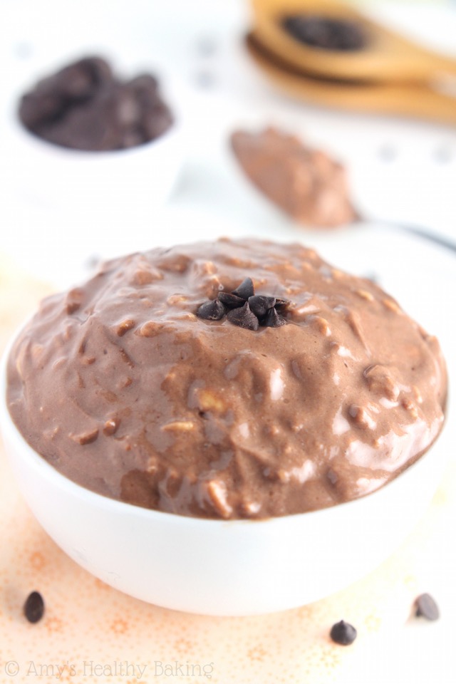 Chocolate Protein Overnight Oats